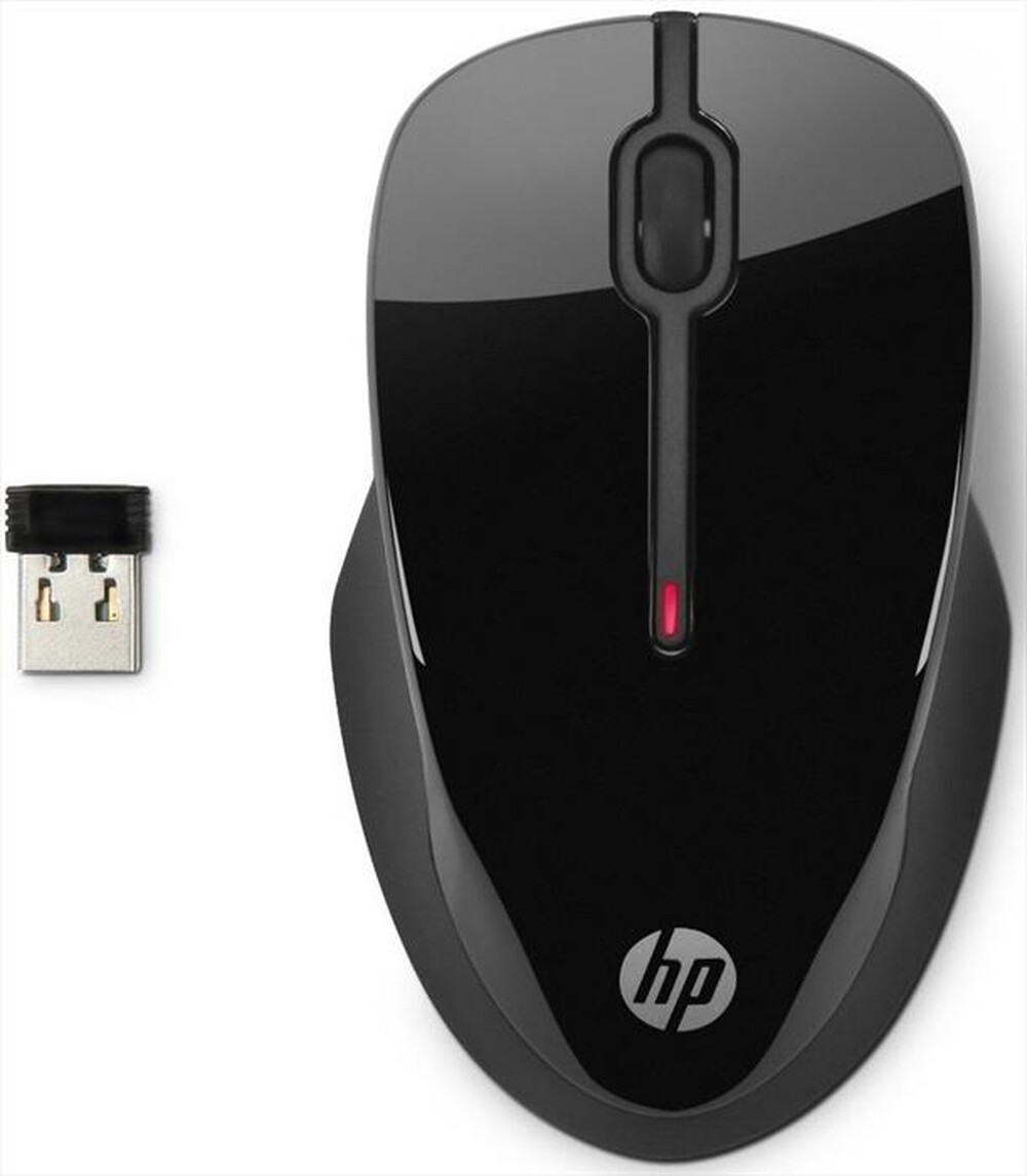 "HP - X3500 Wireless Mouse-Nero"