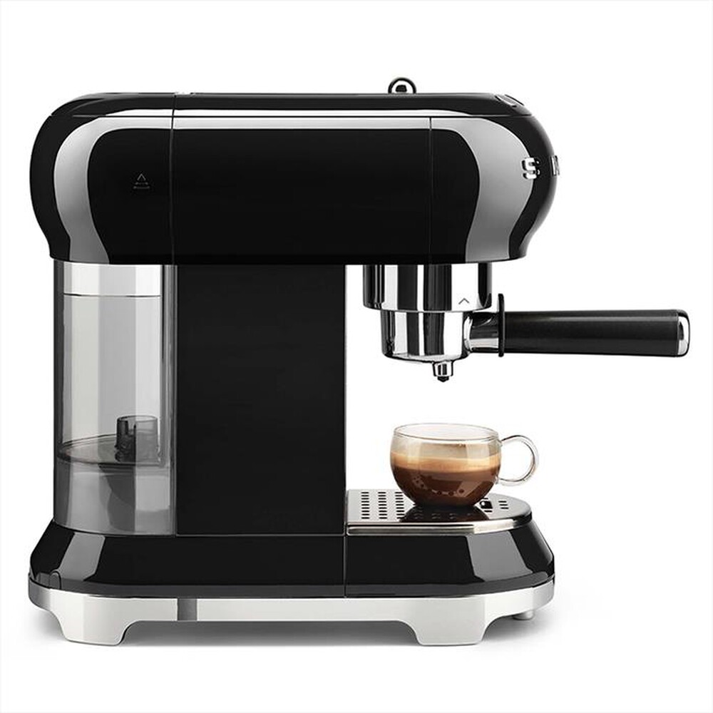 "SMEG - Macchina da Caffè Manuale 50's Style – ECF01BLEU-nero"