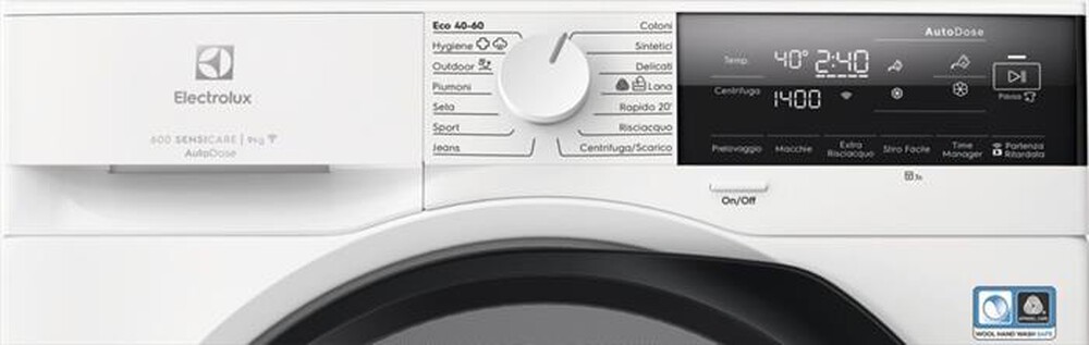 Immagine del prodotto ELECTROLUX - Lavatrice EW6F39GQ 9 Kg Classe A-Bianco