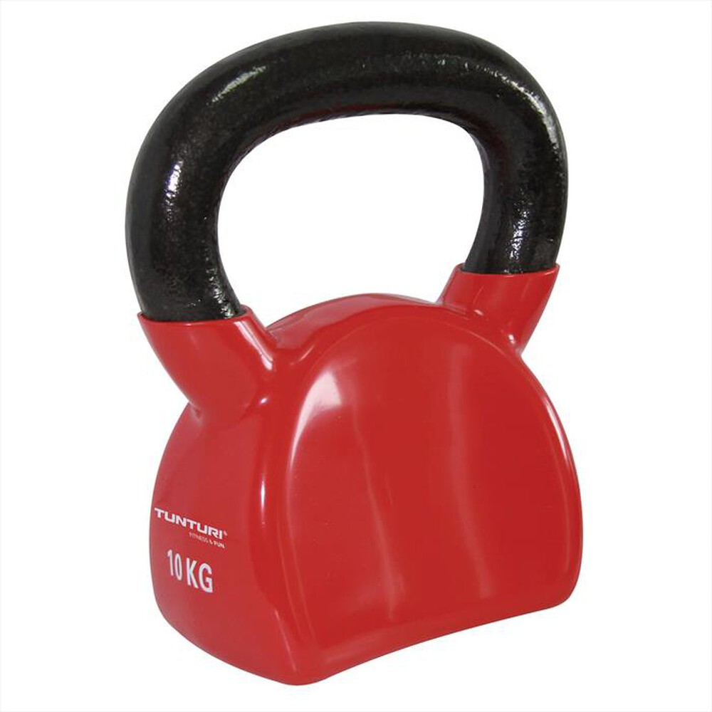 Immagine del prodotto TUNTURI - VINYL KETTLEBELL 10KG-rosso