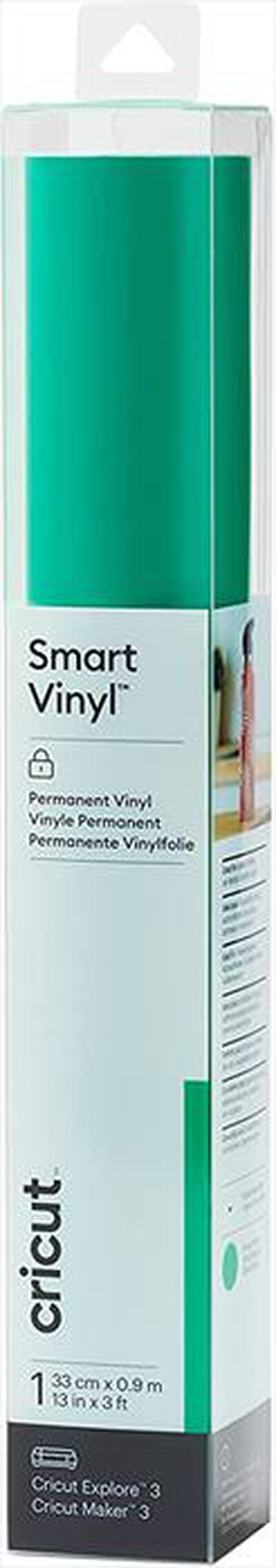 CRICUT - SMART VINILE PERMANENTE - 1 FOGLIO-Grass,  CRICUT - SMART VINILE PERMANENTE - 1 FOGLIO-Grass
