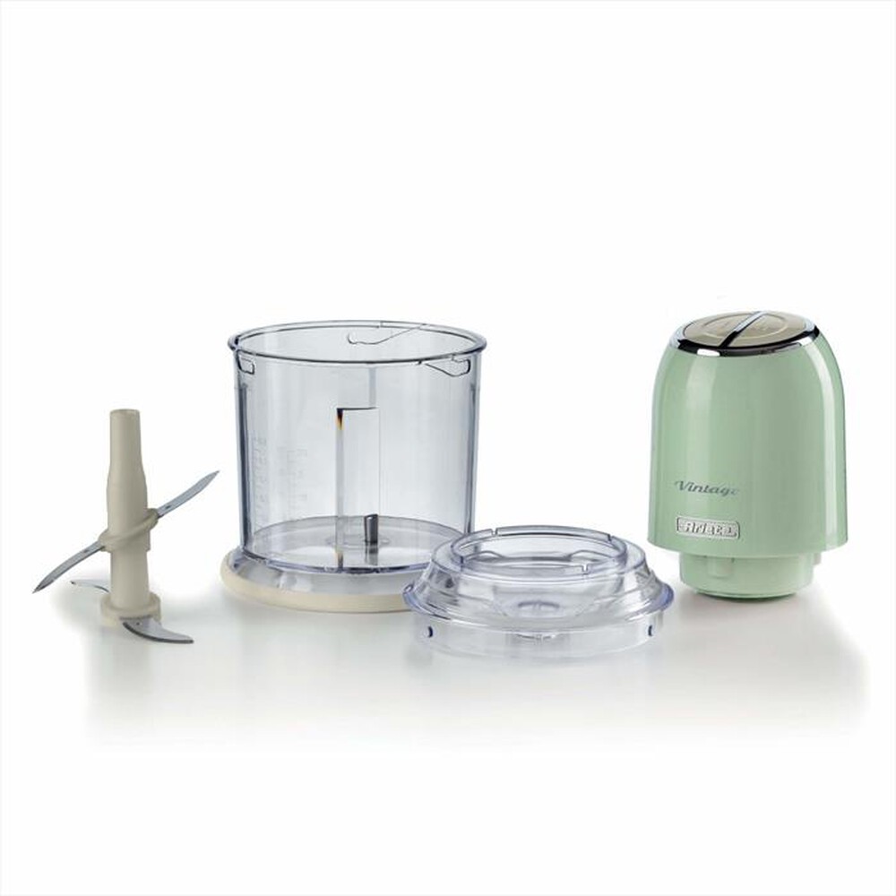 "ARIETE - 0438 Vintage Tritatutto Elettrico 400W-verde"