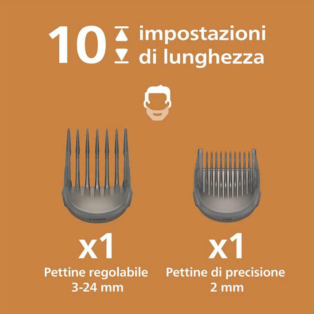 Immagine del prodotto PHILIPS - Regolacapelli SERIE 5000 HC5722/15-Marrone