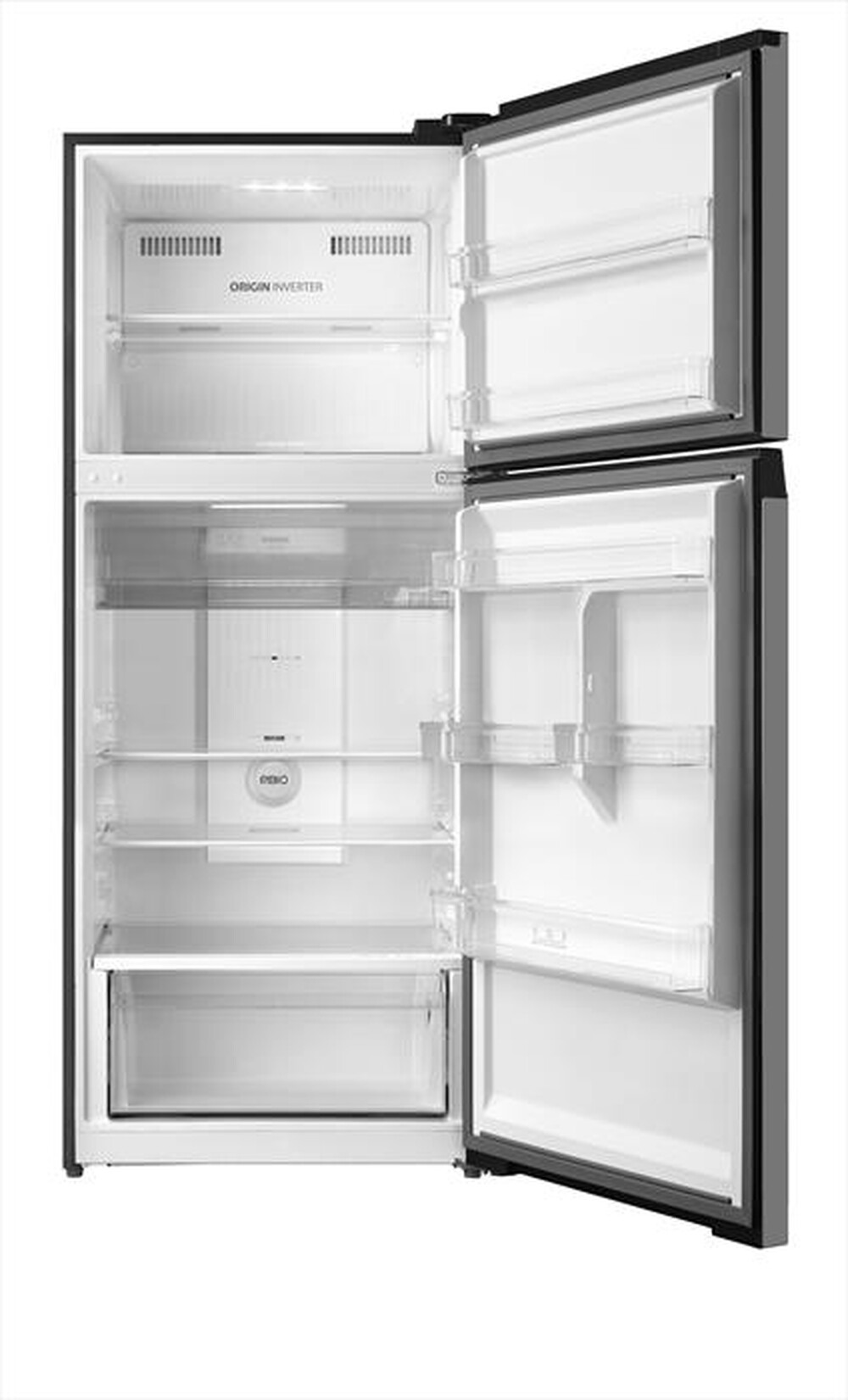 "MIDEA - Frigorifero 2 porte MDRT580MTE02E Classe E 413 lt-acciaio inox"