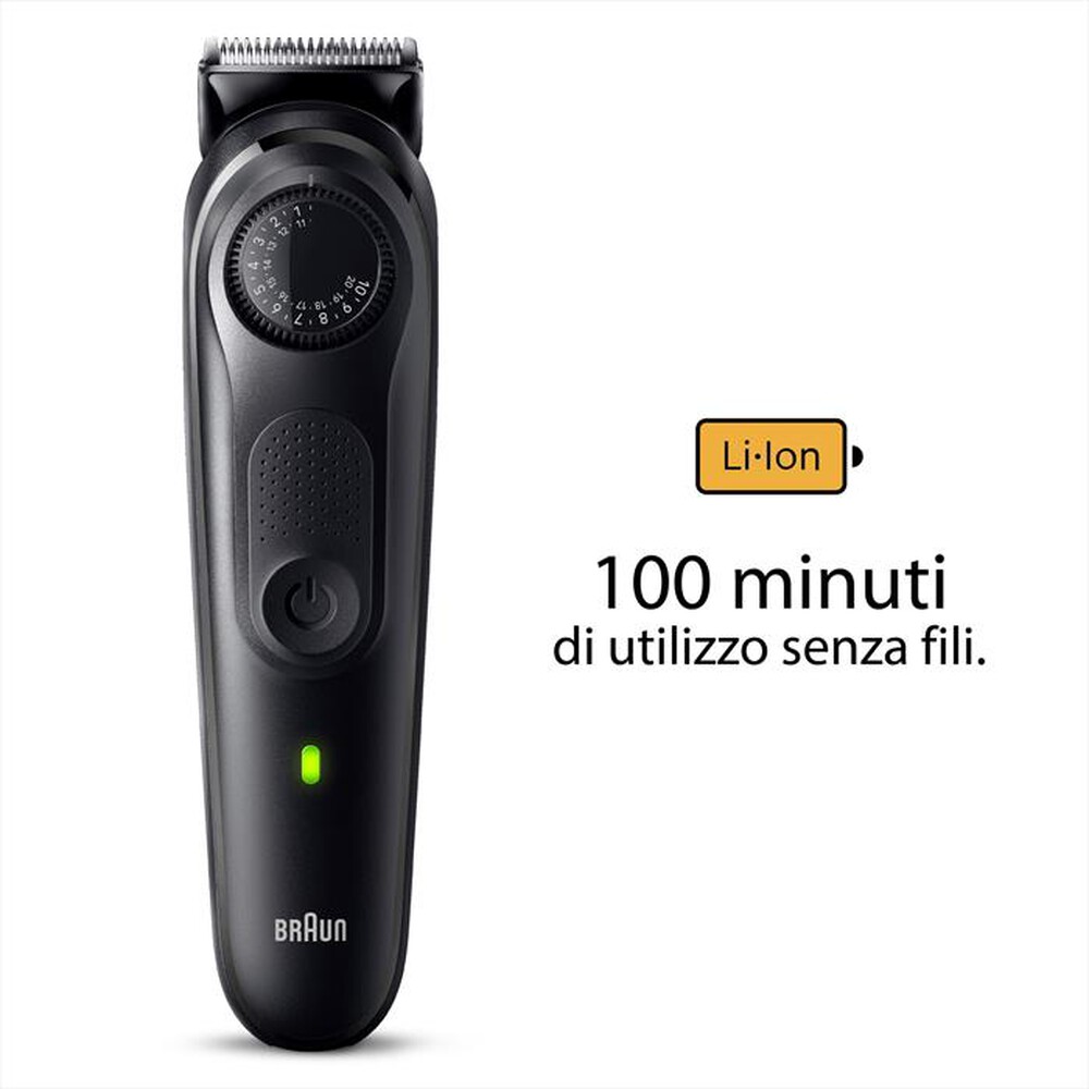Immagine del prodotto BRAUN - Regolabarba BT5420-Nero