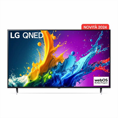 LG - Smart TV QNED UHD 4K 43" 43QNED80T6A-Blu