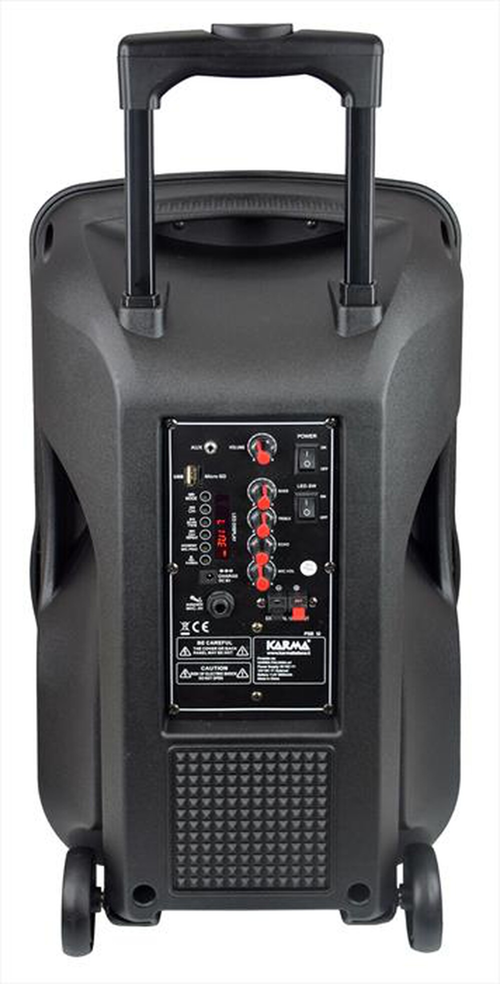 "KARMA - Diffusore amplificato a batterie LX 12-Nero"