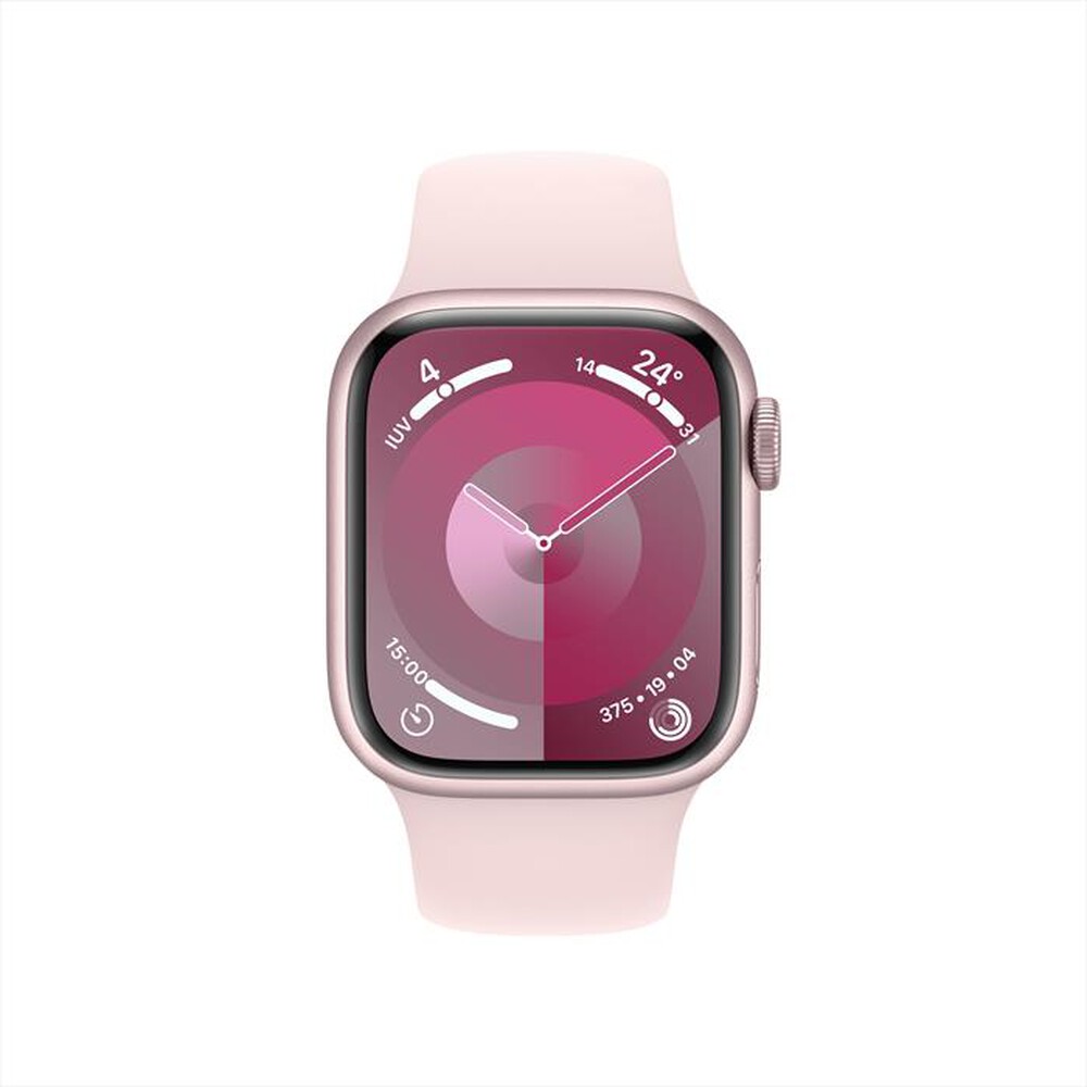 "APPLE - Watch Series 9 GPS Cassa 41mm - M/L-Rosa Confetto"