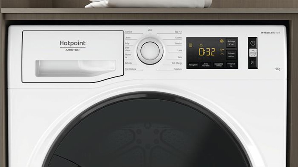 "HOTPOINT ARISTON - Asciugatrice ACTIVE NTS M11 9X3E IT 9Kg ClasseA+++-Bianco"