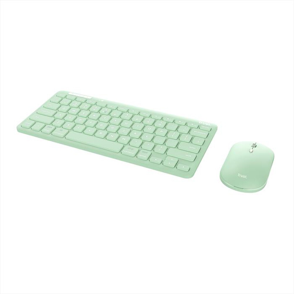 "TRUST - LYRA WL KEYBOARD & MOUSE-Green"