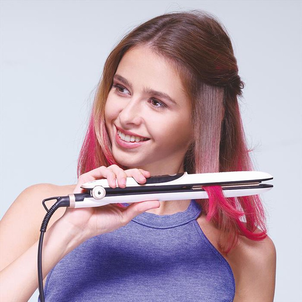 "BELLISSIMA IMETEC - Piastra per capelli Color Shine B22 100-BIANCO PERLA"