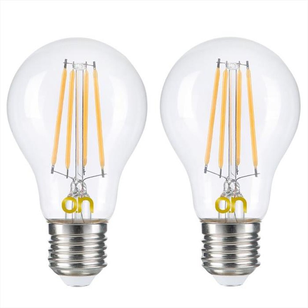 Immagine del prodotto ONLIGHT - HEYBULB - KIT 2 LAMPADINE SMART WI-FI LED FILAMENT-Trasparenti