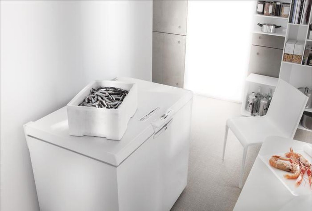 "WHIRLPOOL - Congelatore orizzontale WH2011A+E Classe F 207 lt-Bianco"