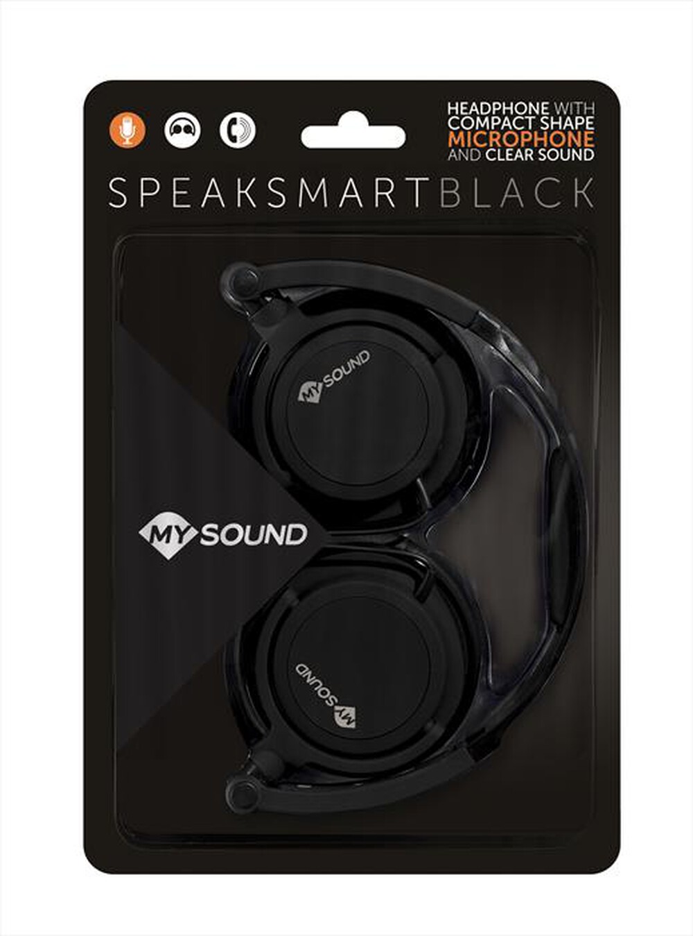 "MYSOUND - Speak Smart Fluo-Nero"
