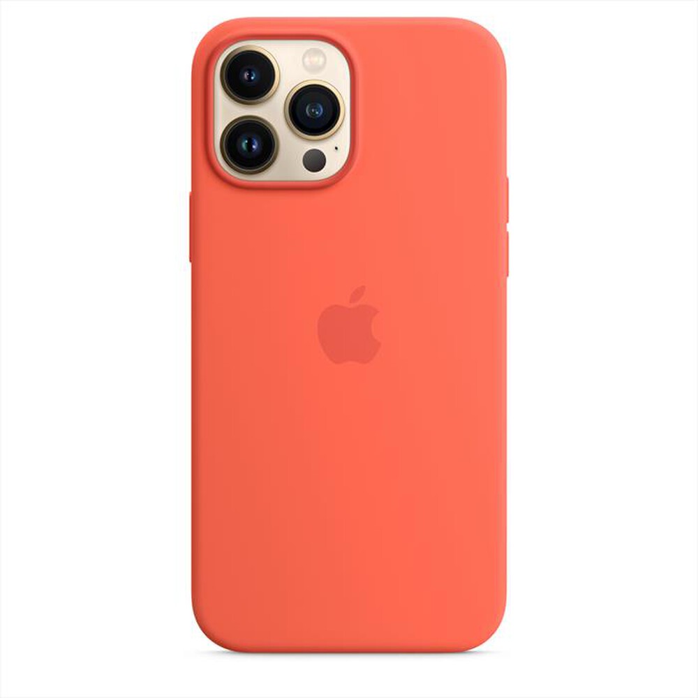 "APPLE - COVER PER IPHONE 13 PRO MAX SILICONE CON MAGSAFE-Mandarino"