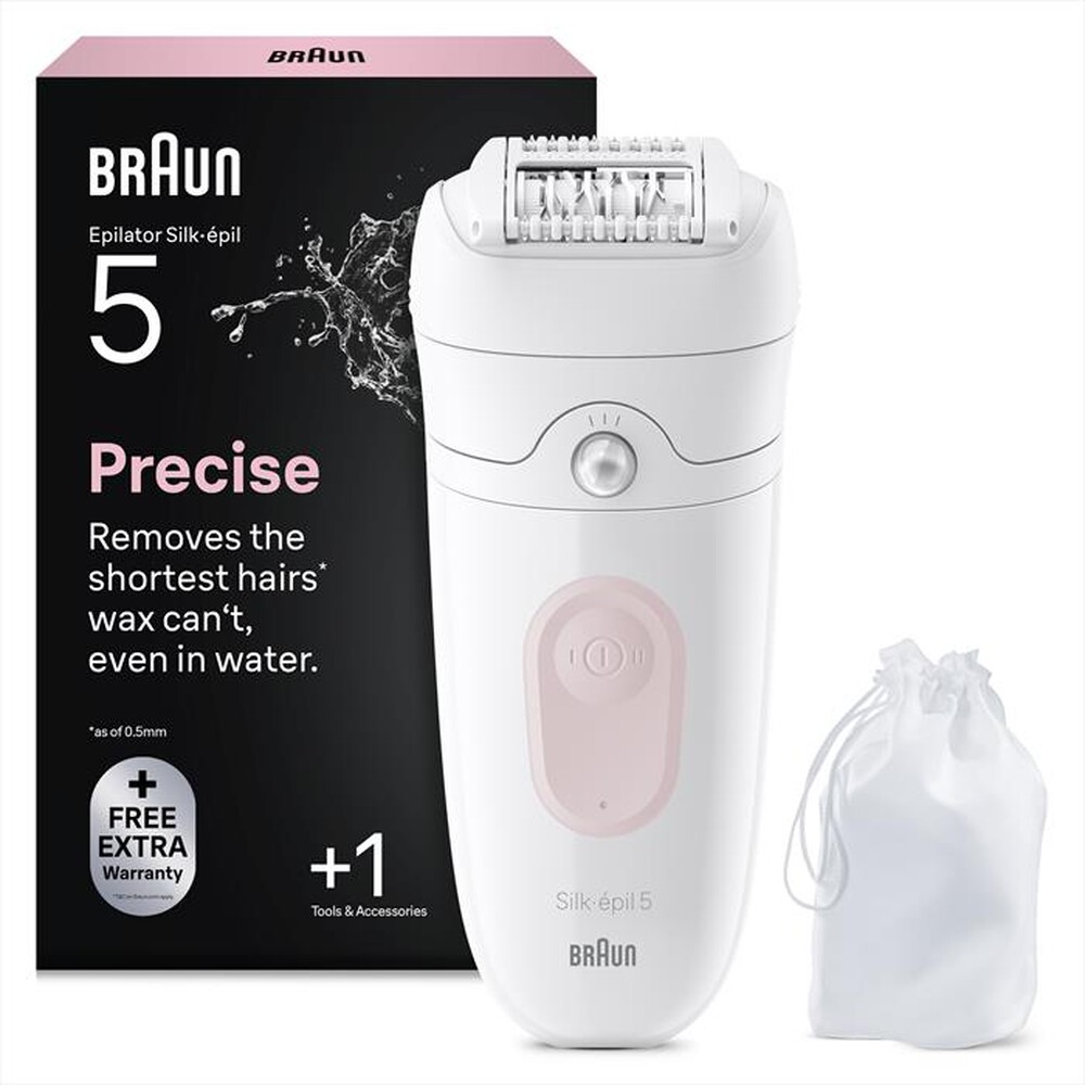 Immagine del prodotto BRAUN - Epilatore Wet & Dry LEGEPIL SE5-011 BOX MN-ROSA FLAMINGO