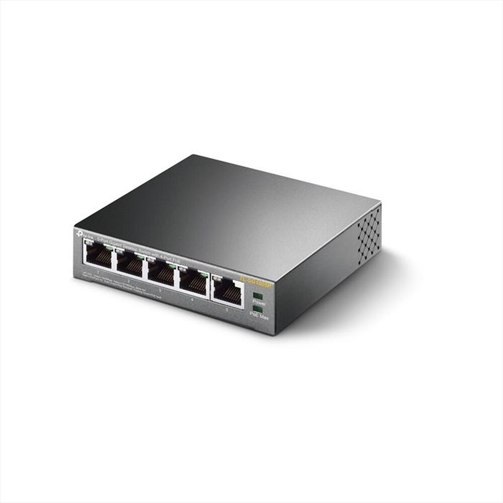 TP-LINK - SWITCH DESKTOP 5 PORTE GIGABIT, 4 PORTE POE