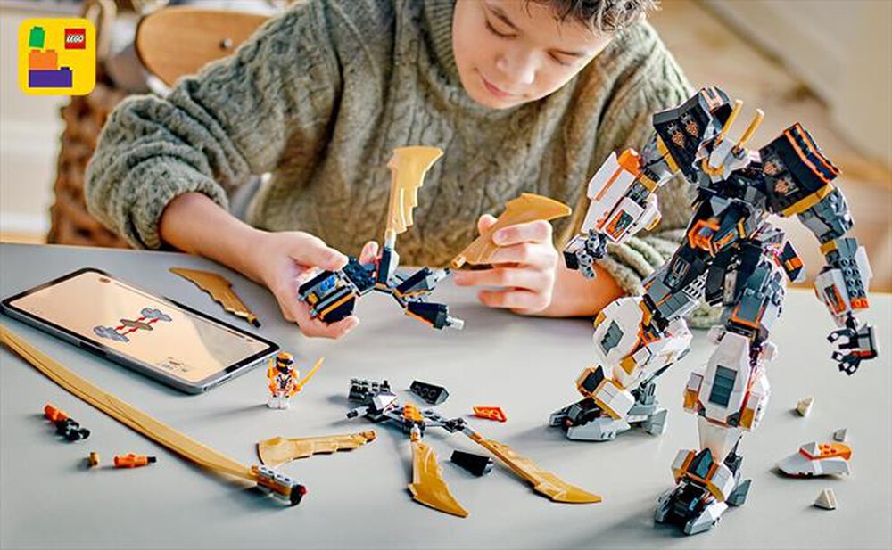 Immagine del prodotto LEGO - NINJAGO Mech drago titanio di Cole 71821
