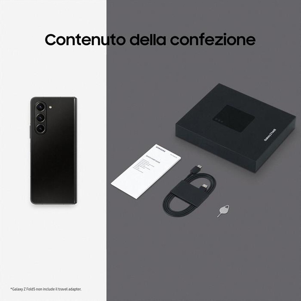 Immagine del prodotto SAMSUNG - Galaxy Z Fold5 1TB-Phantom Black