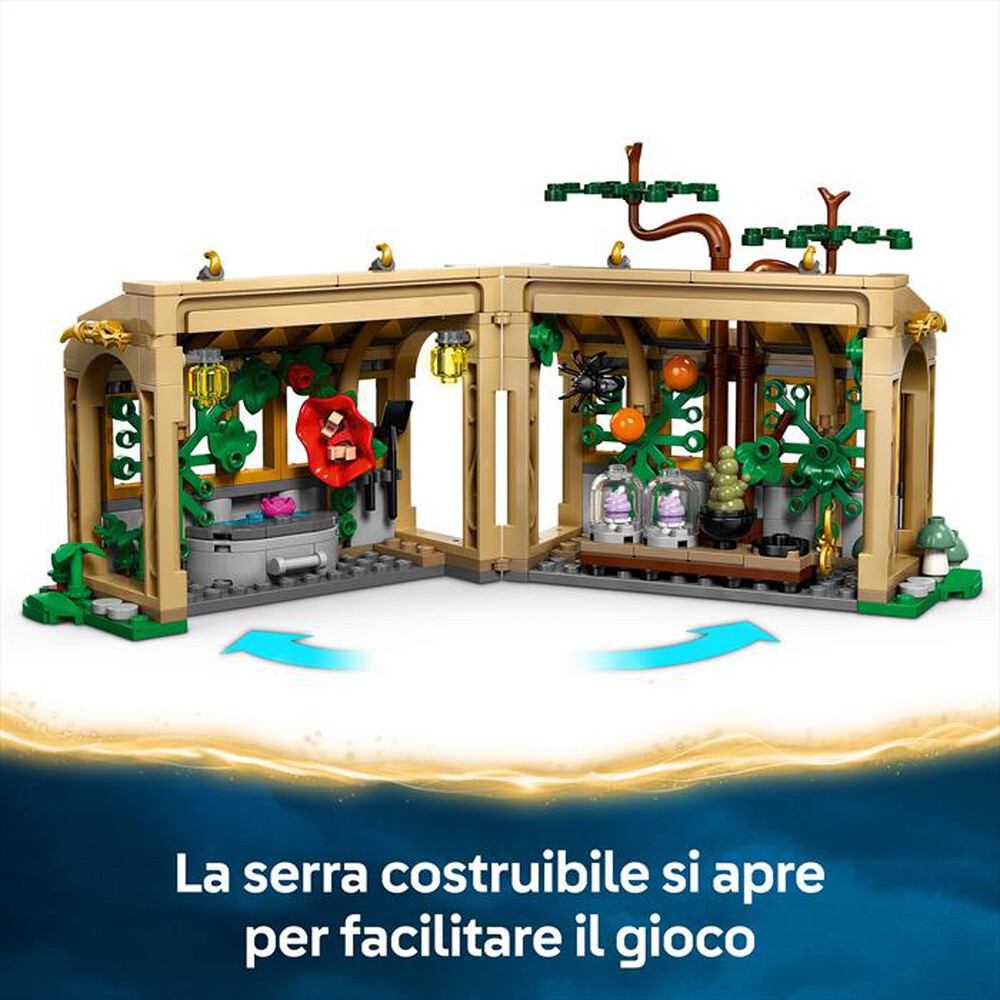 "LEGO - 76445 CASTELLO DI HOGWARTS: LEZIONE DI ERBOLOGIA-,"