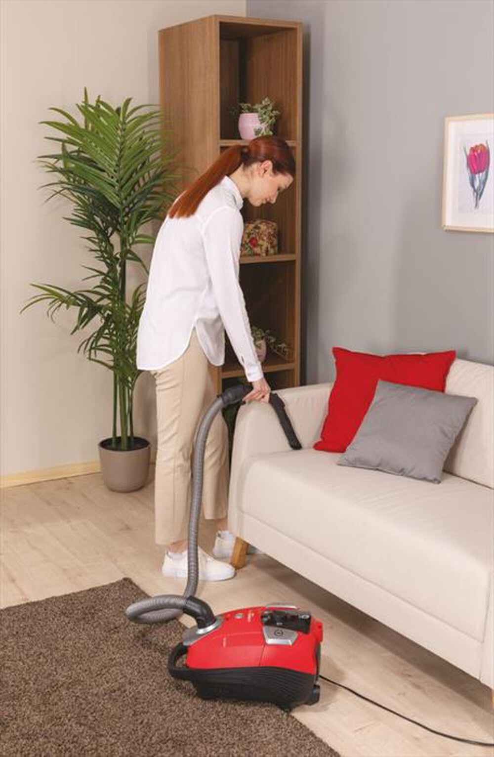 Immagine del prodotto HOOVER - Aspirapolvere a bidone HE310HM 011-Rosso