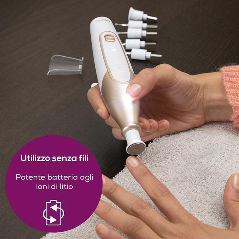 "BEURER - MP 64 Set per manicure e pedicure-Bianco"