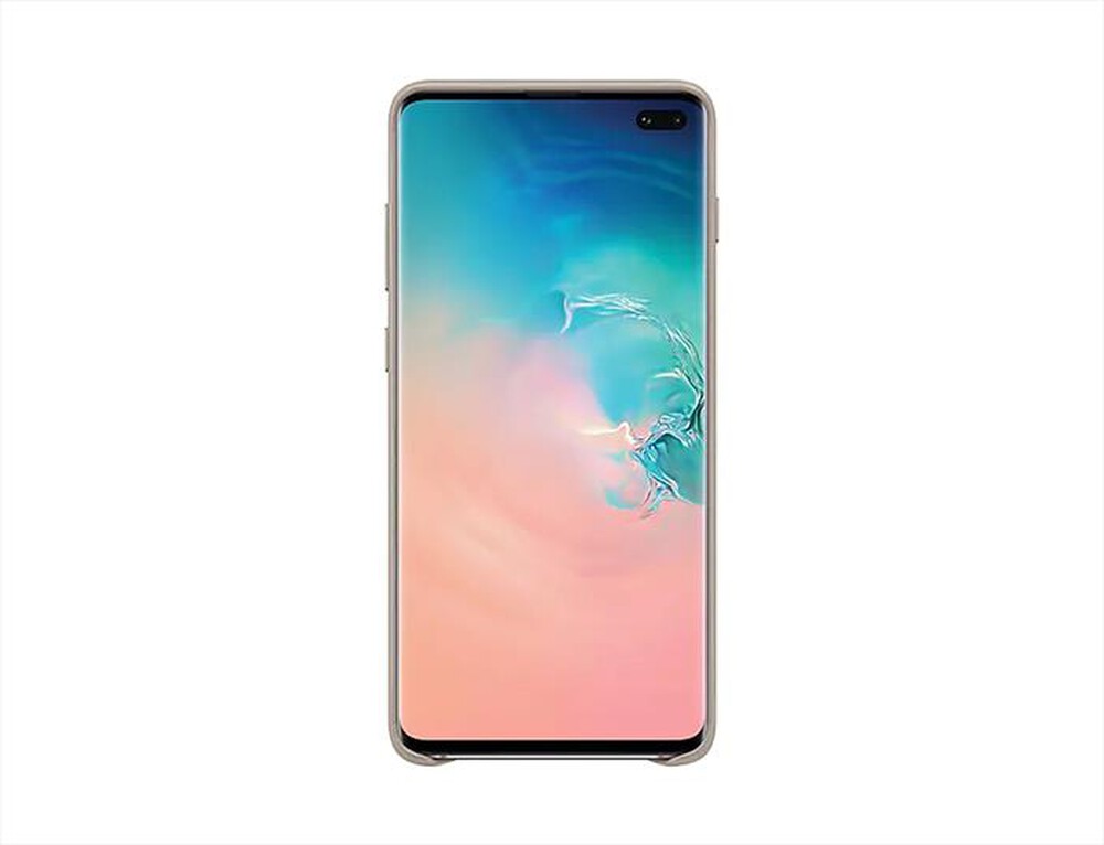 Immagine del prodotto SAMSUNG - LEATHER COVER GALAXY S10+-Grigio