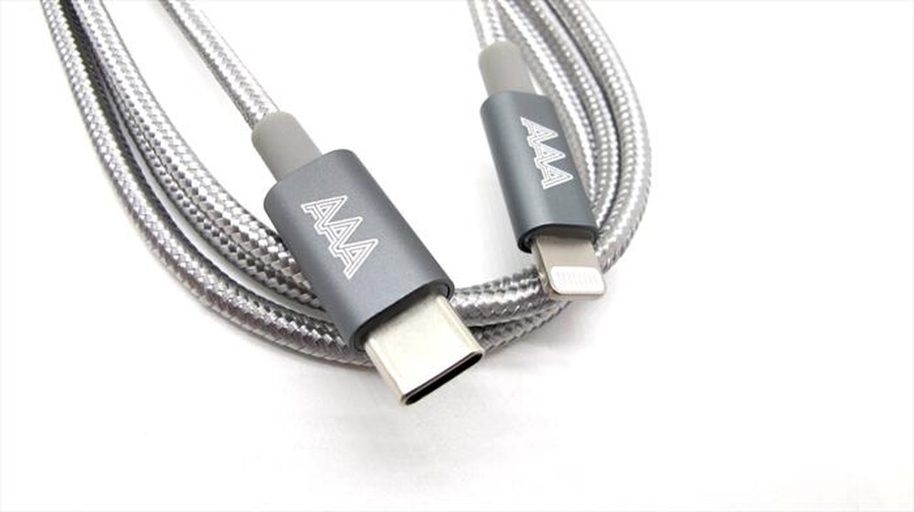 "AAAMAZE - CAVO LIGHTNING/TYPE-C PER IPHONE-SILVER"