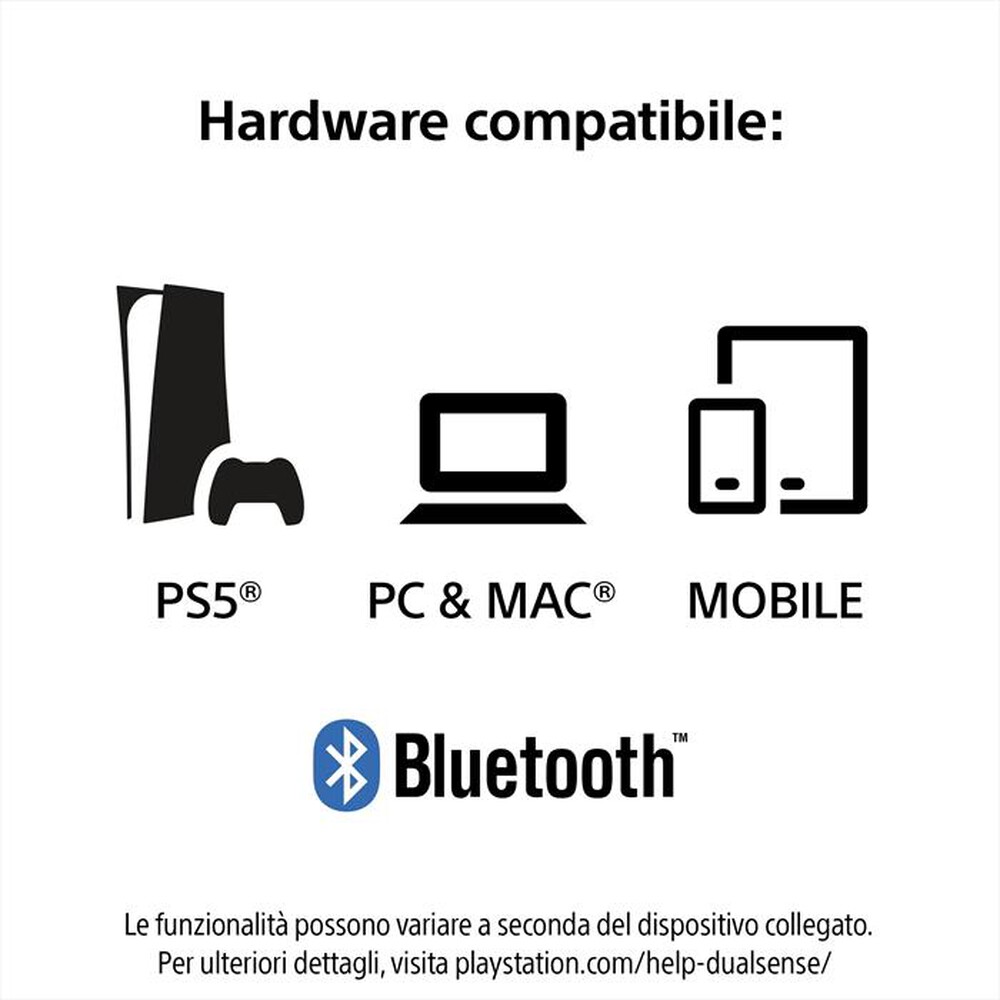 Immagine del prodotto SONY COMPUTER - CONTROLLER WIRELESS DUALSENSE V2