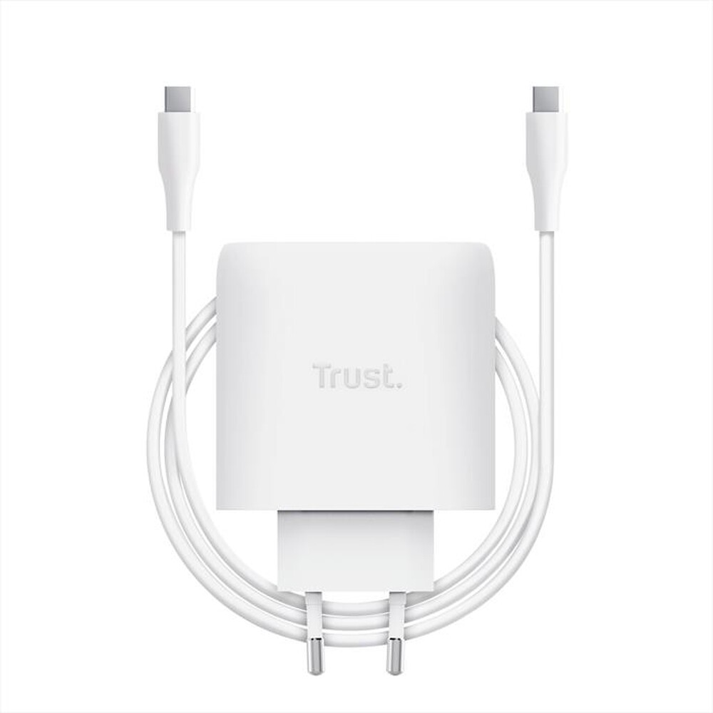 Immagine del prodotto TRUST - MAXO 65W 2P USB-C GAN CHARGER-White