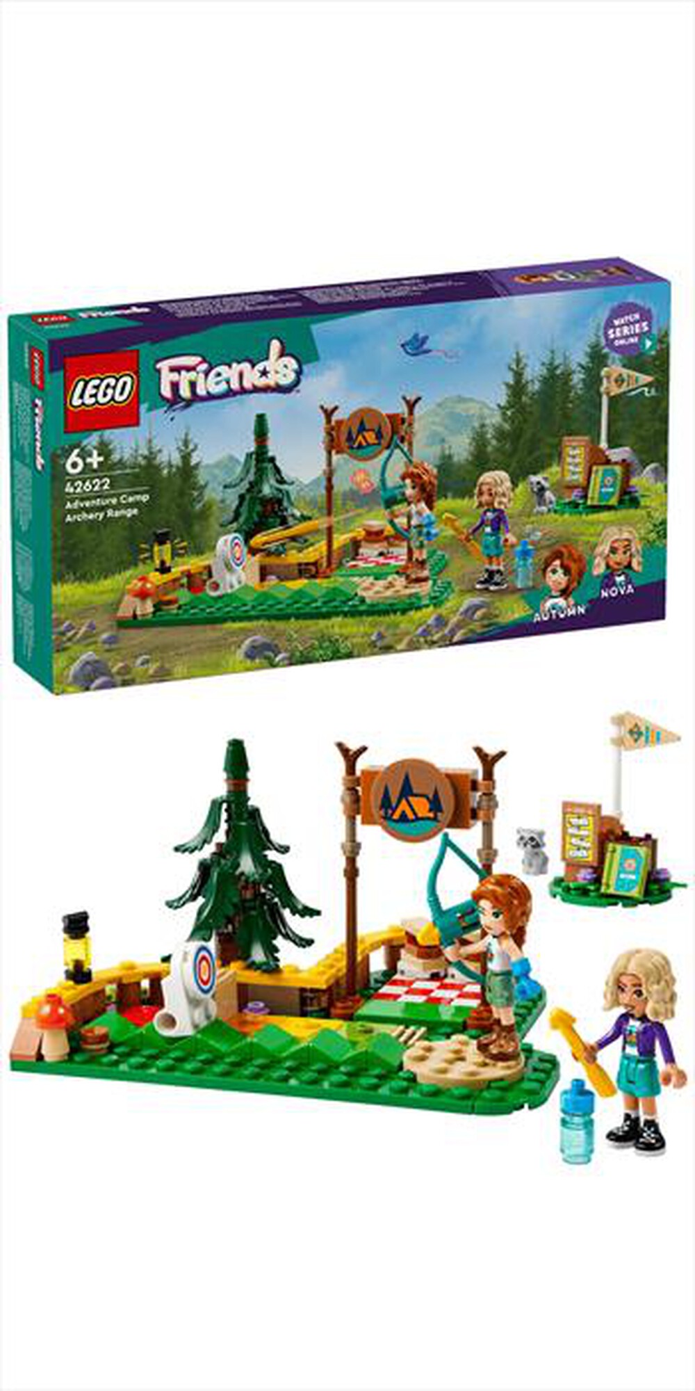 Immagine del prodotto LEGO - FRIENDS Tiro con l&rsquo;arco al campo avventure 42622