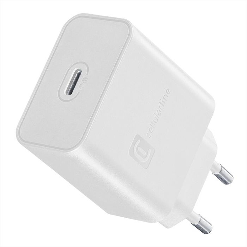Immagine del prodotto CELLULARLINE - Caricabatterie da rete USB-C 45W-Bianco