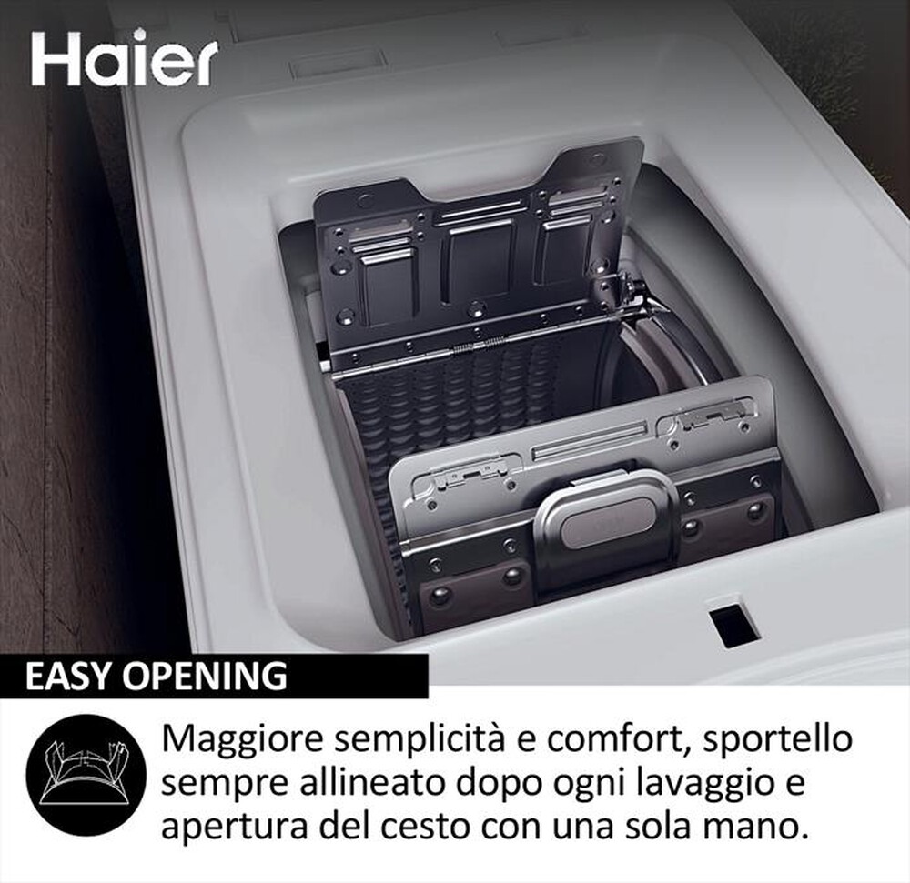 "HAIER - Lavatrice HW90-BPD13386U-S 9 Kg Classe A-White"