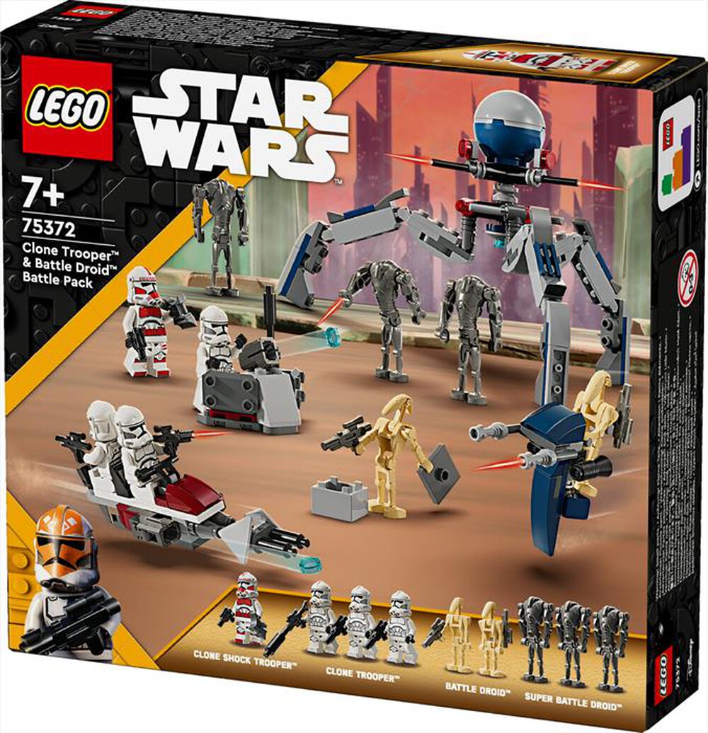 Immagine del prodotto LEGO - STAR WARS Clone Trooper e Battle Droid 75372