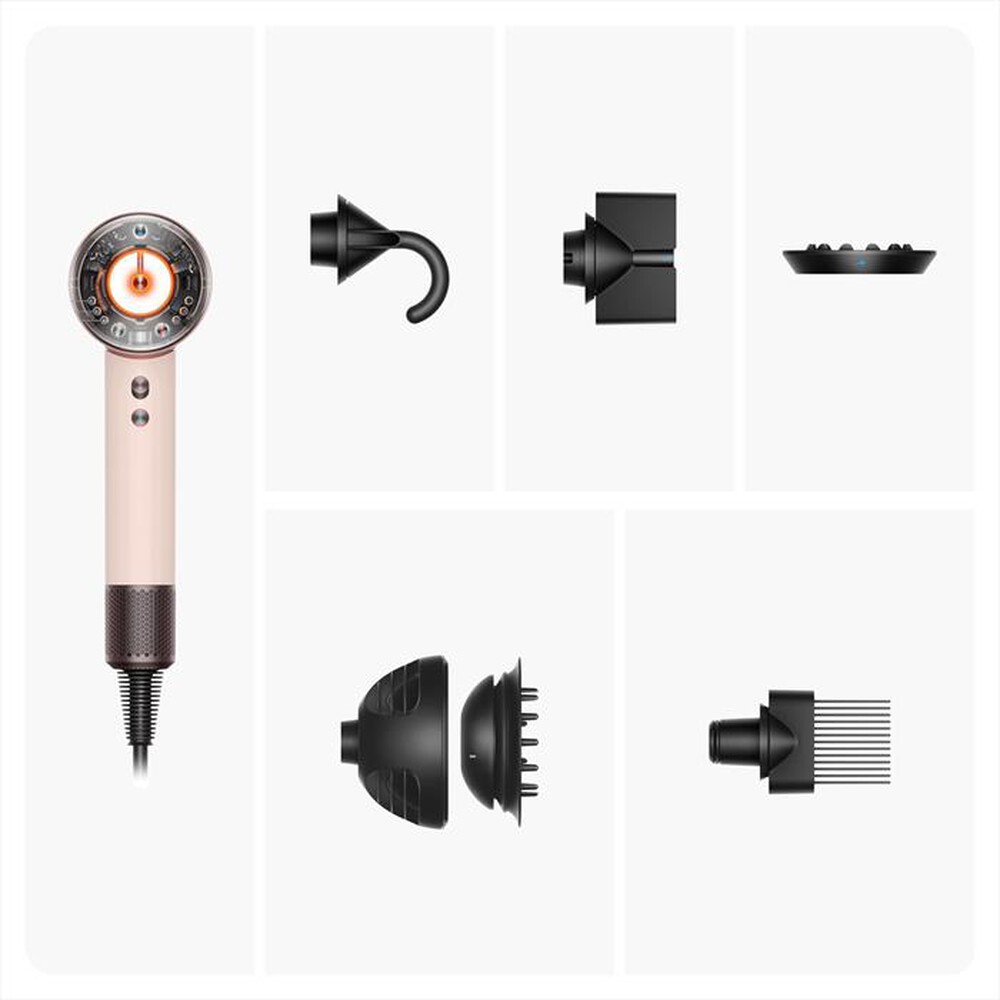 Immagine del prodotto DYSON - SUPERSONIC NURAL CAPELLI LISCI E ONDULATI-Rosa Cipria/Oro Rosa