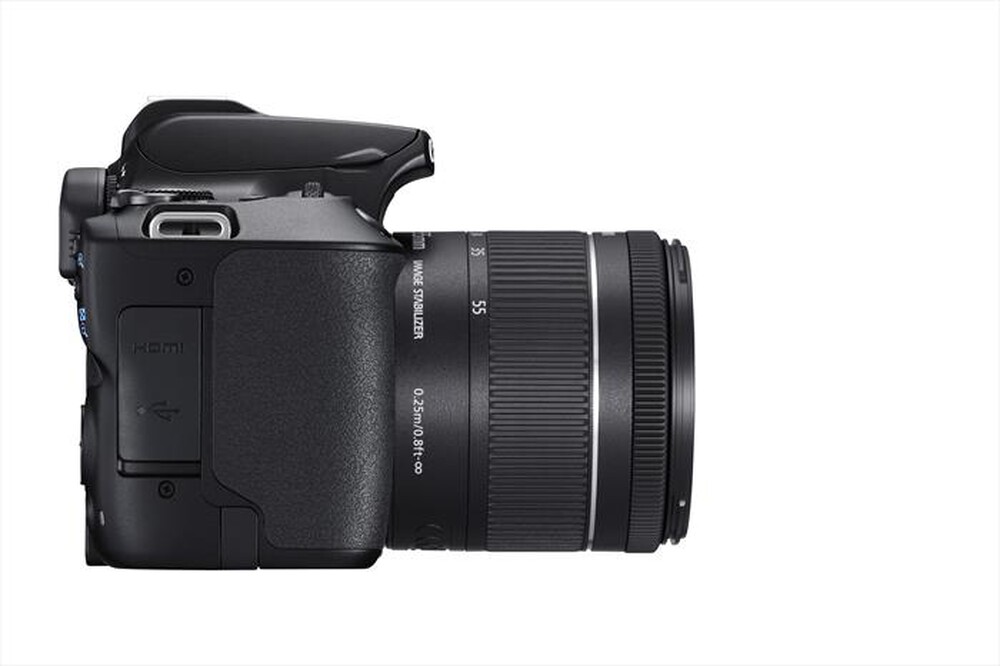 "CANON - FOTOCAMERA REFLEX EOS 250D + EF-S 18-55 IS STM-Black"