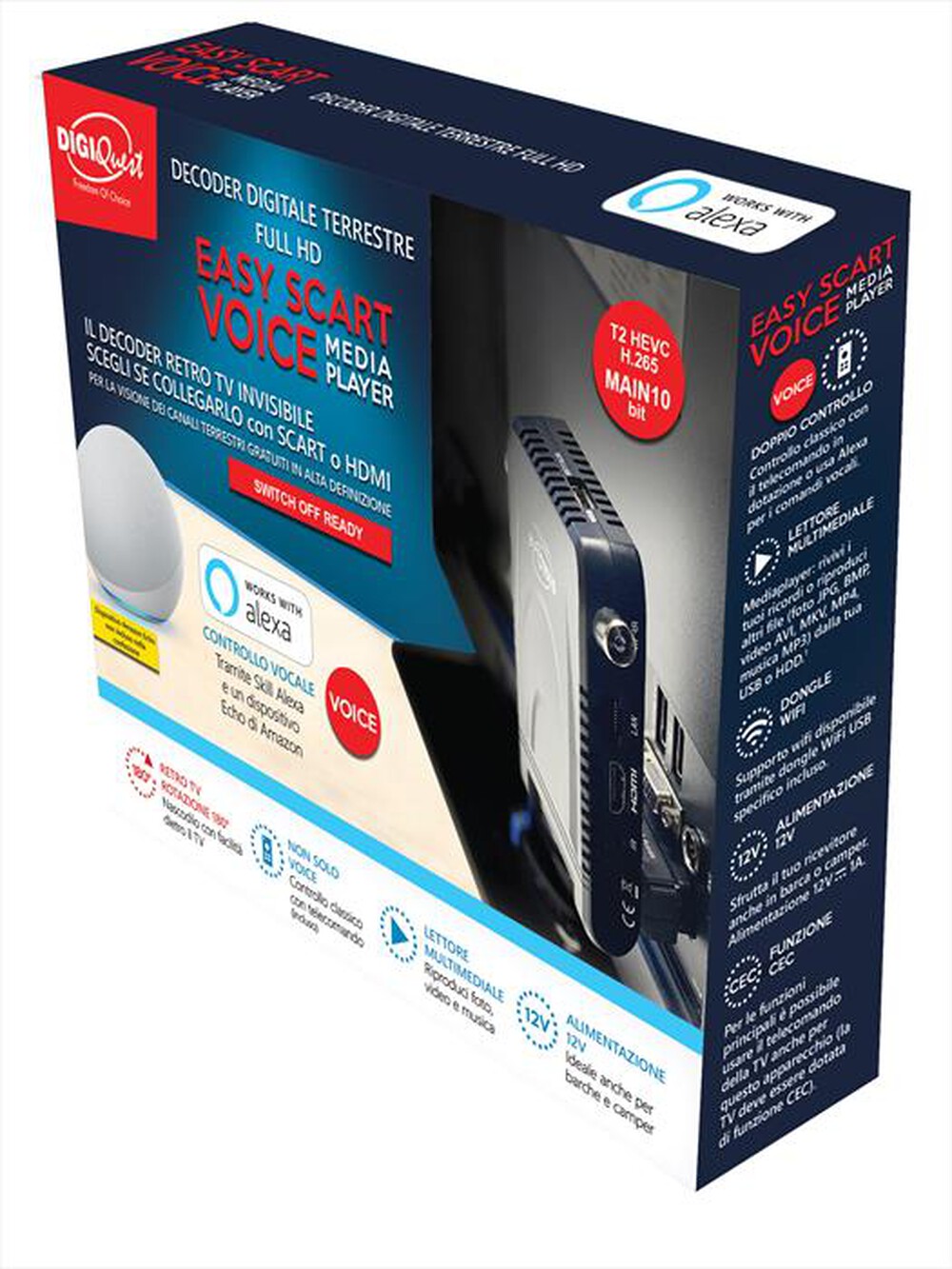 Immagine del prodotto DIGIQUEST - EASY SCART VOICE MEDIA PLAYER