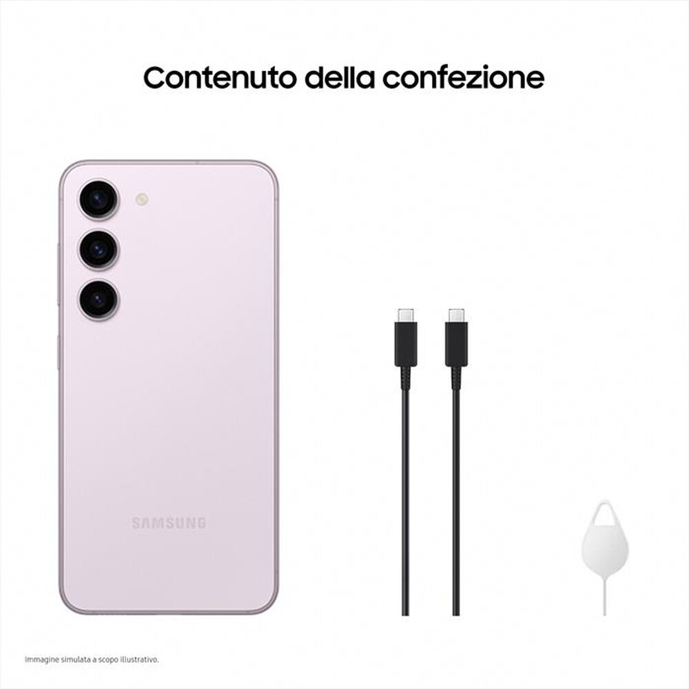 "SAMSUNG - Galaxy S23 8+256GB-Lavender"