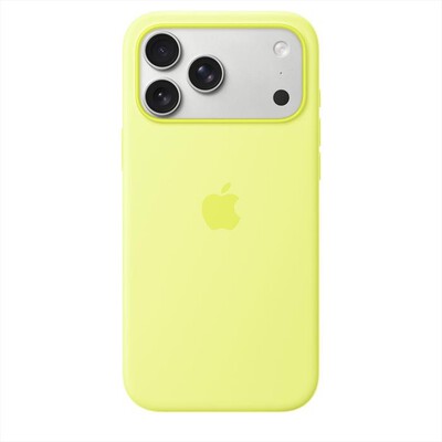 APPLE - Custodia MagSafe in silicone per iPhone 17 Pro Max-Giallo neon
