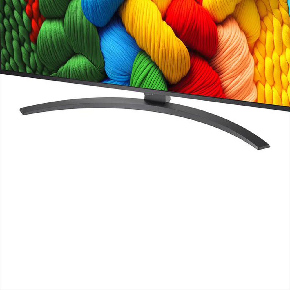 "LG - 43NANO81A6A-Charcoal Black"