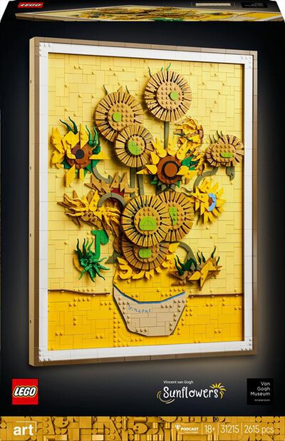 LEGO - VINCENT VAN GOGH  GIRASOLI 31215-,