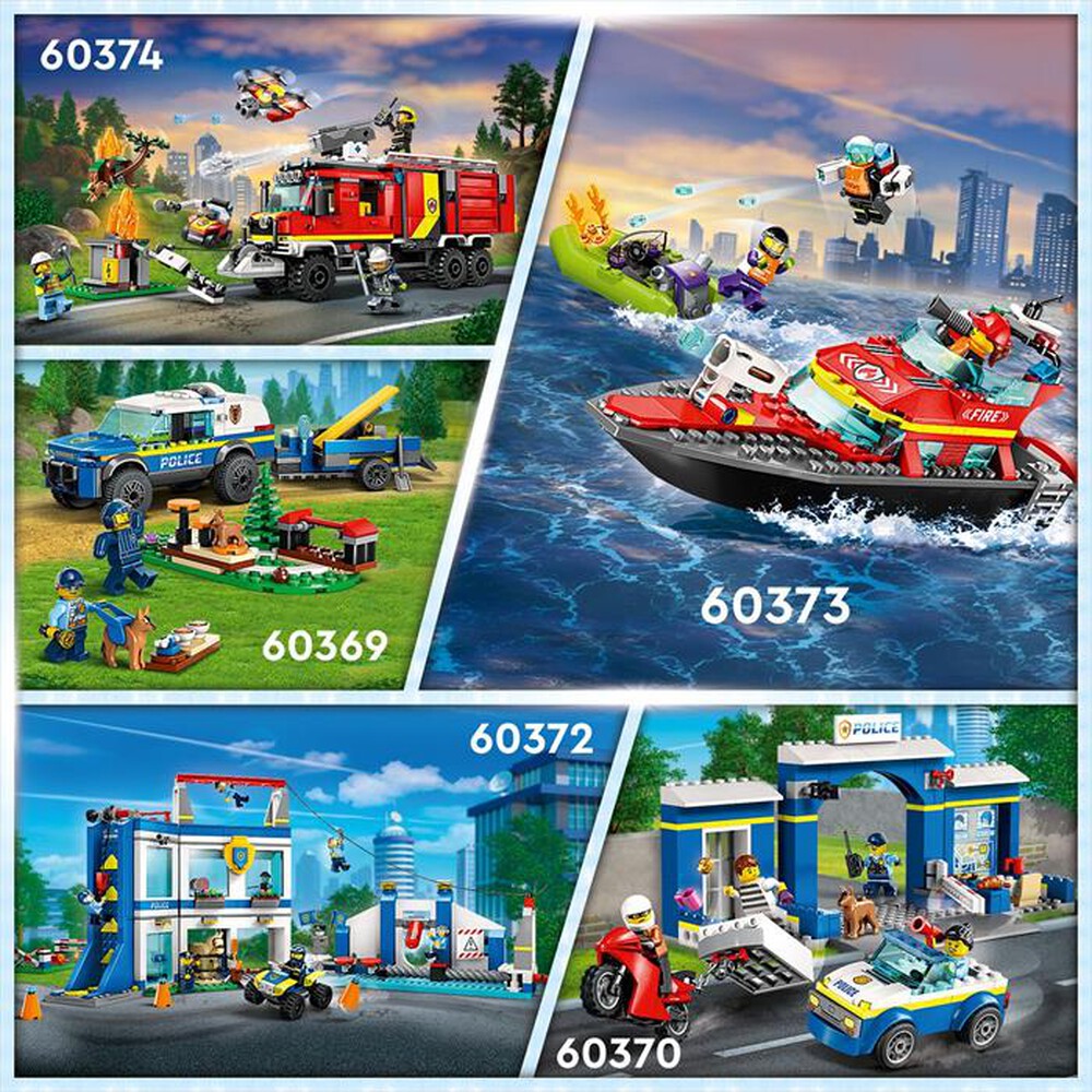 Immagine del prodotto LEGO - CITY Fire Barca di soccorso antincendio 60373