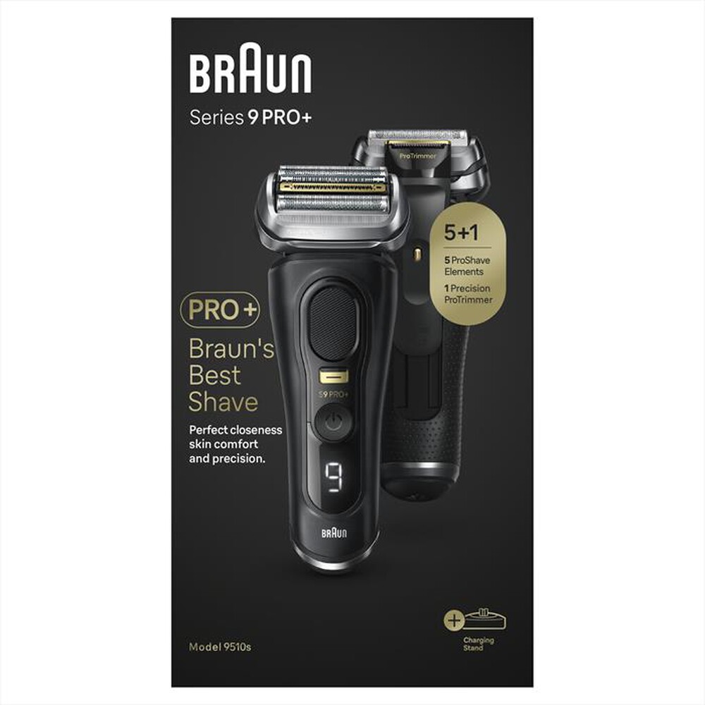 "BRAUN - Rasoio SERIES 9 PRO+-Nero"