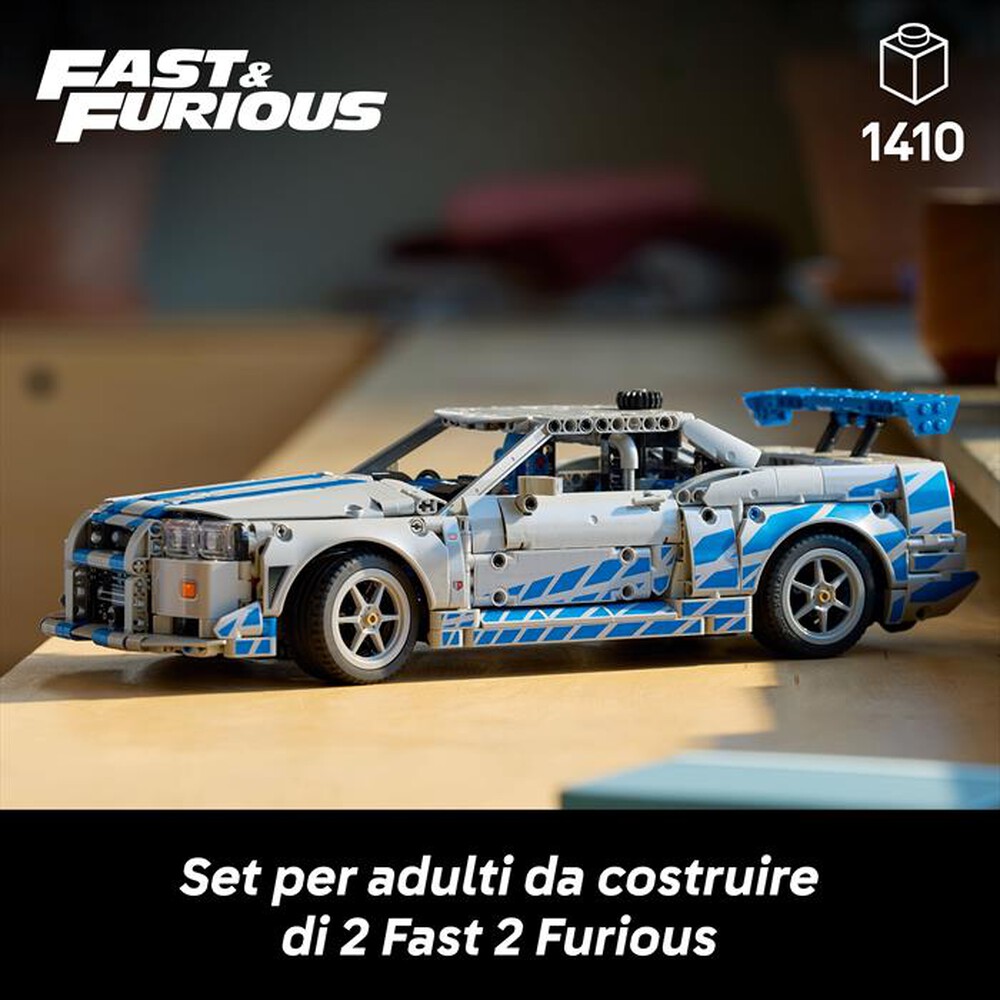 "LEGO - AUTO NISSAN SKYLINE GT-R (R34) 2 FAST 2 FURIOUS-,"