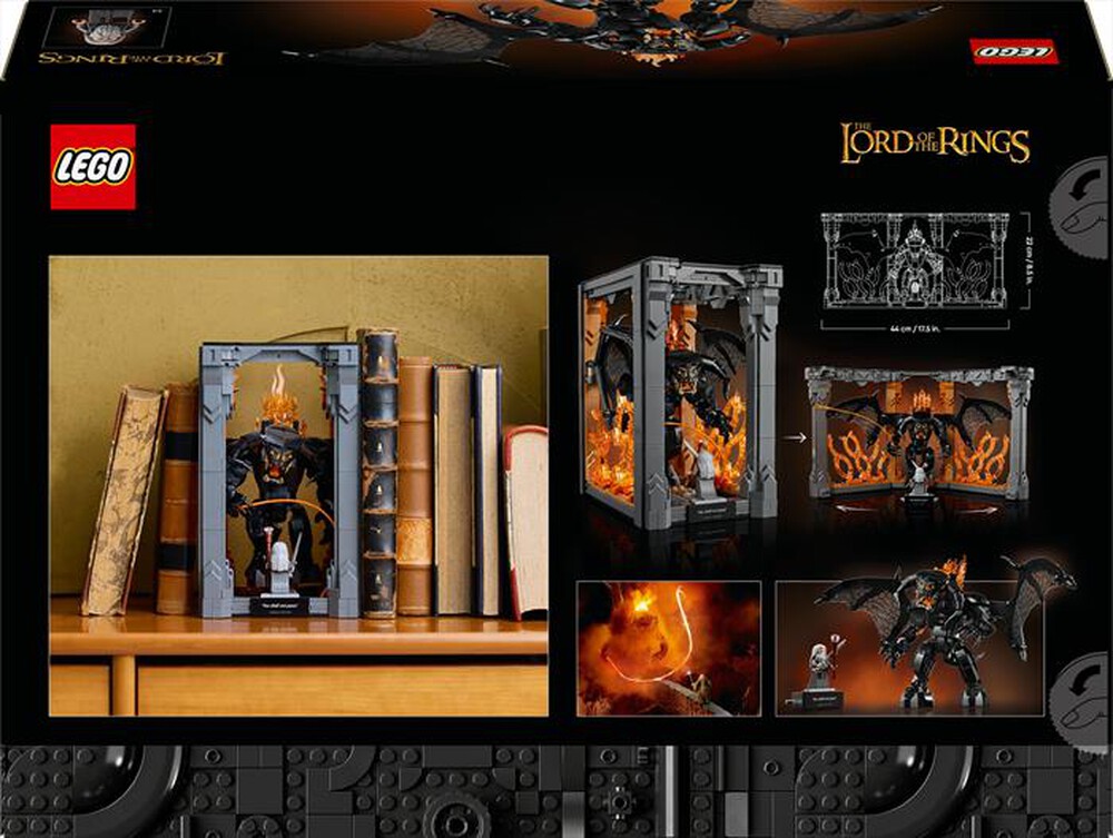 Immagine del prodotto LEGO - ICONS Signore degli Anelli: Book Nook Balrog 10367