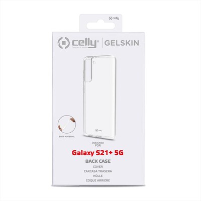 CELLY - GELSKIN995 - COVER PER GALAXY S21+ 5G-Trasparente