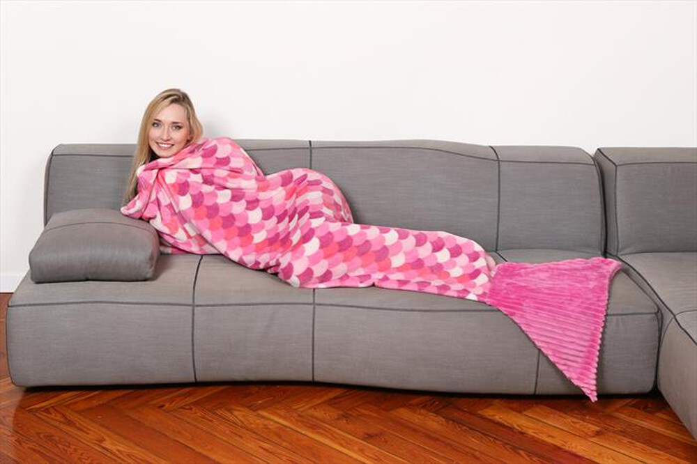 Immagine del prodotto KANGURU - Coperta a coda di sirena per adulti SIRENA-LILLA