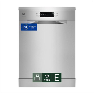 ELECTROLUX - Lavastoviglie ESA47200SX Classe E 13 coperti-Inox antimpronta
