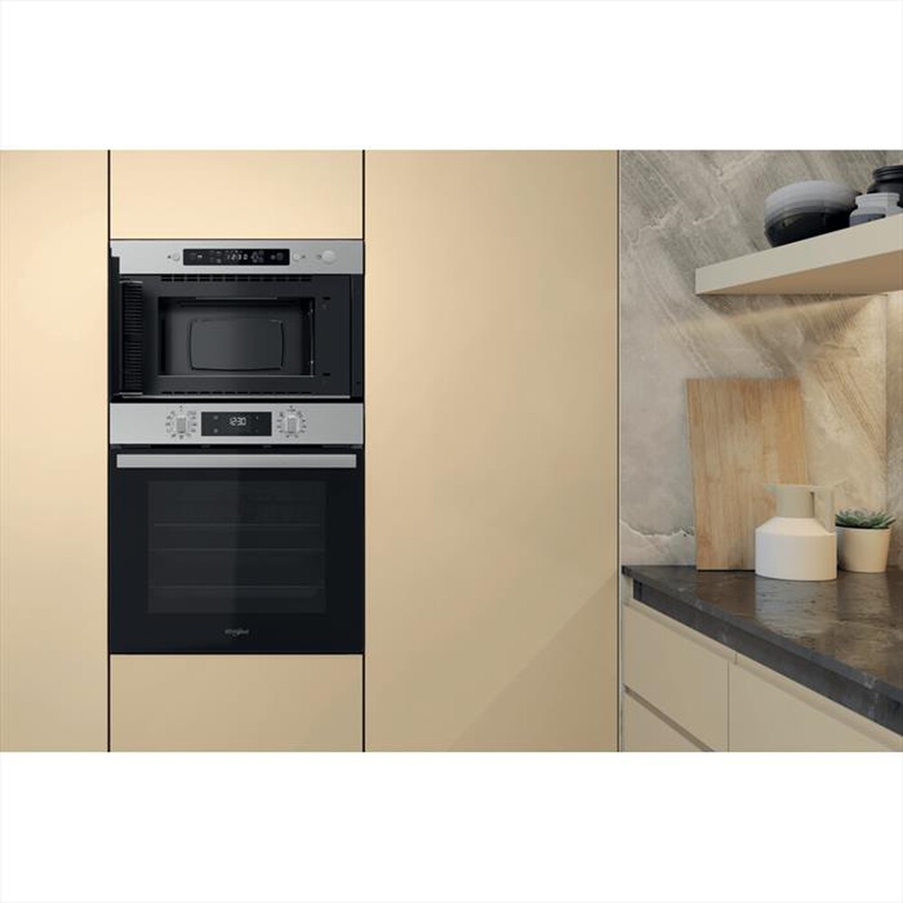 "WHIRLPOOL - Forno microonde da incasso MBNA920X-Acciaio inossidabile"