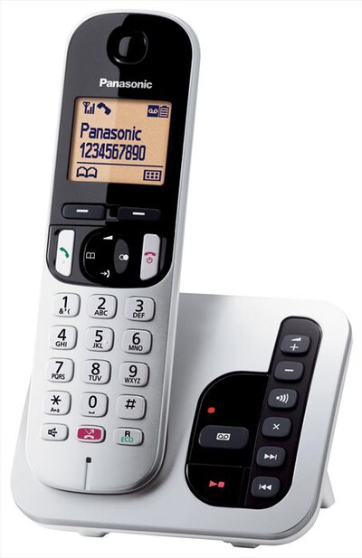 PANASONIC - Cordless KX-TGC260JTS-SILVER